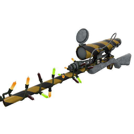 Strange Festivized Professional Killstreak Hazard Warning Sniper Rifle (Factory New)