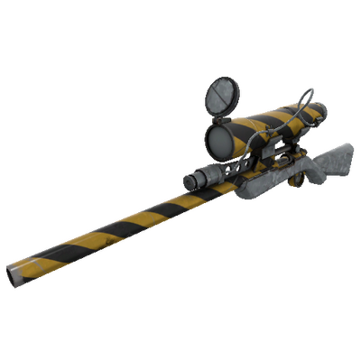 Strange Specialized Killstreak Hazard Warning Sniper Rifle (Field-Tested)