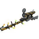 Strange Festivized Specialized Killstreak Hazard Warning Sniper Rifle (Minimal Wear)
