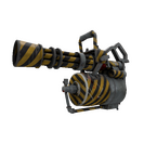 Unusual Professional Killstreak Hazard Warning Minigun (Well-Worn)