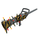Unusual Festivized Specialized Killstreak Hazard Warning Medi Gun (Minimal Wear)