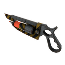 Unusual Professional Killstreak Hazard Warning Ubersaw (Field-Tested)
