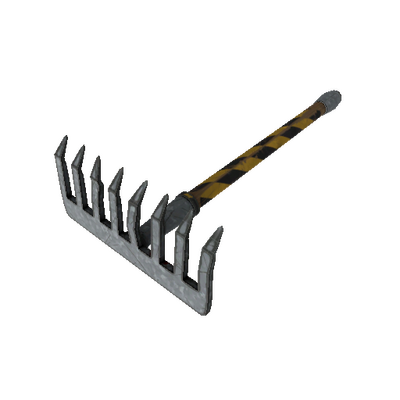 Killstreak Hazard Warning Back Scratcher (Field-Tested)