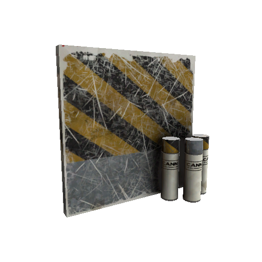 Unusual Hazard Warning War Paint (WellWorn)