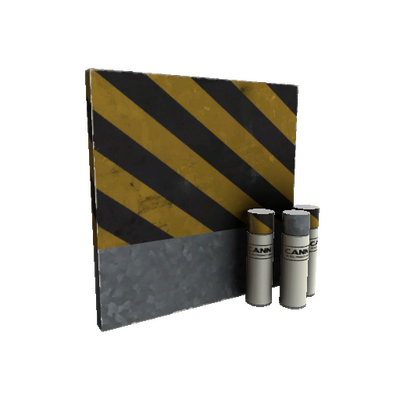 Hazard Warning War Paint (Factory New)