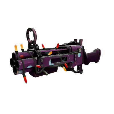 Strange Festivized Professional Killstreak Cosmic Calamity Iron Bomber (Minimal Wear)