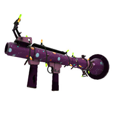 Strange Festivized Specialized Killstreak Cosmic Calamity Rocket Launcher (Minimal Wear)