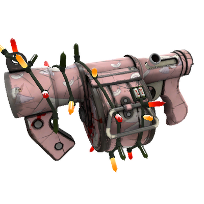 Unusual Festivized Professional Killstreak Dovetailed Stickybomb Launcher (Well-Worn)