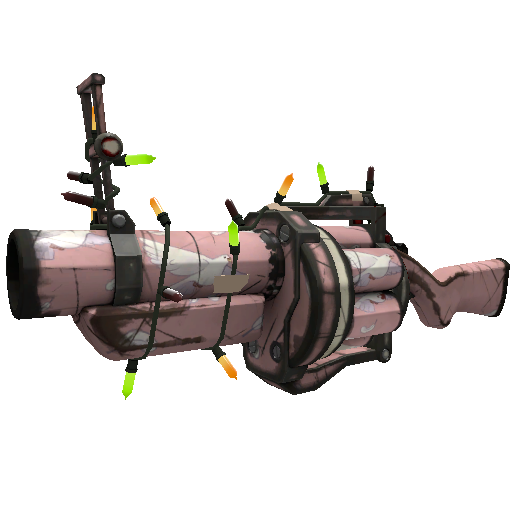Strange Festivized Dovetailed Grenade Launcher (Well-Worn)