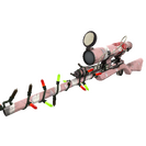 Unusual Festivized Professional Killstreak Dovetailed Sniper Rifle (Well-Worn)