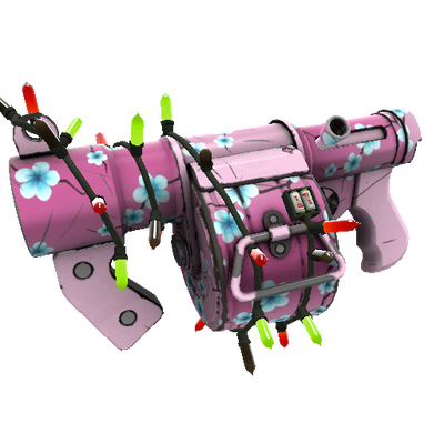 Unusual Festivized Professional Killstreak Hana Stickybomb Launcher (Minimal Wear)