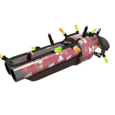 Unusual Festivized Killstreak Polar Surprise Scattergun (Field-Tested)