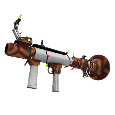 Unusual Festivized Specialized Killstreak Cabin Fevered Rocket Launcher (Minimal Wear)