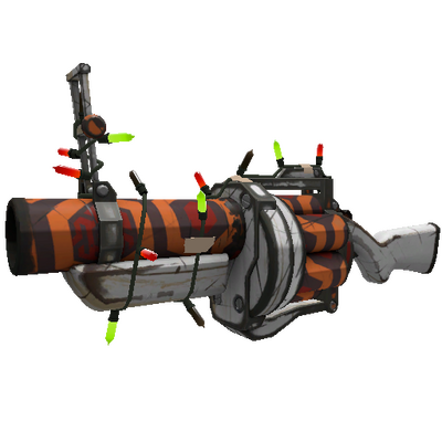 Unusual Festivized Professional Killstreak Cabin Fevered Grenade Launcher (Field-Tested)