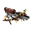 Strange Festivized Cabin Fevered Crusader's Crossbow (Well-Worn)
