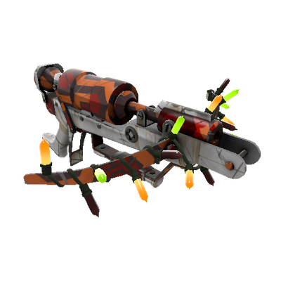 Strange Festivized Cabin Fevered Crusader's Crossbow (Well-Worn)