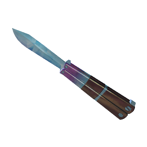 Frozen Aurora Knife
