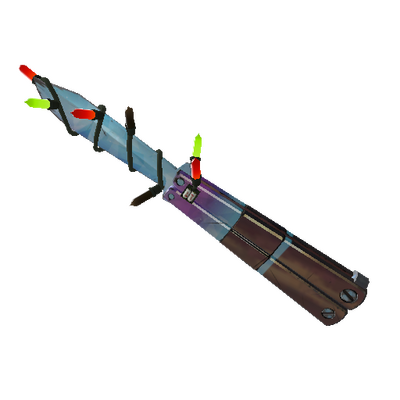 Strange Festivized Frozen Aurora Knife (Minimal Wear)