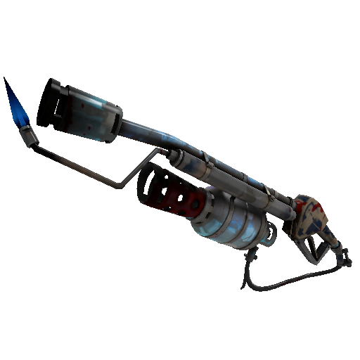 Frozen Aurora Flame Thrower (Battle Scarred)