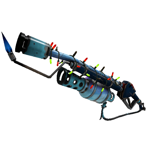Festivized Specialized Killstreak Frozen Aurora Flame Thrower (Well-Worn)
