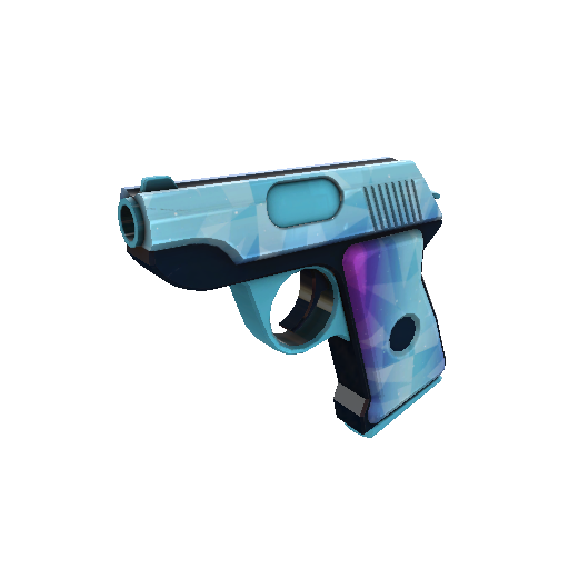 Frozen Aurora Pistol
