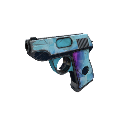 Killstreak Frozen Aurora Pistol (Well-Worn)