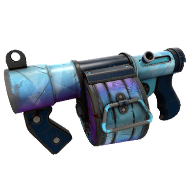 Strange Frozen Aurora Stickybomb Launcher (Well-Worn)