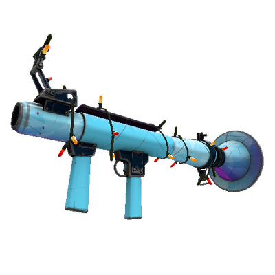 Unusual Festivized Specialized Killstreak Frozen Aurora Rocket Launcher (Field-Tested)