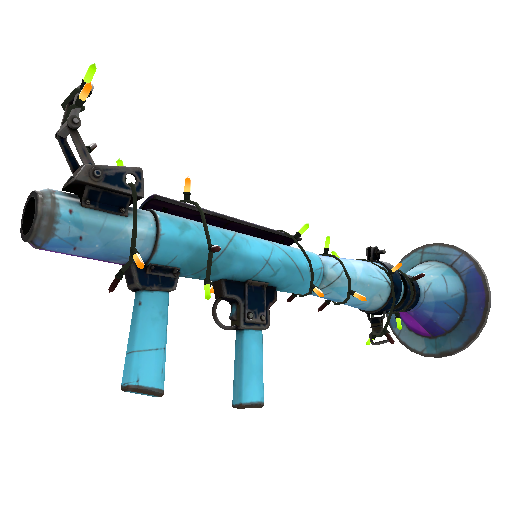 Festivized Specialized Killstreak Frozen Aurora Rocket Launcher (Well-Worn)