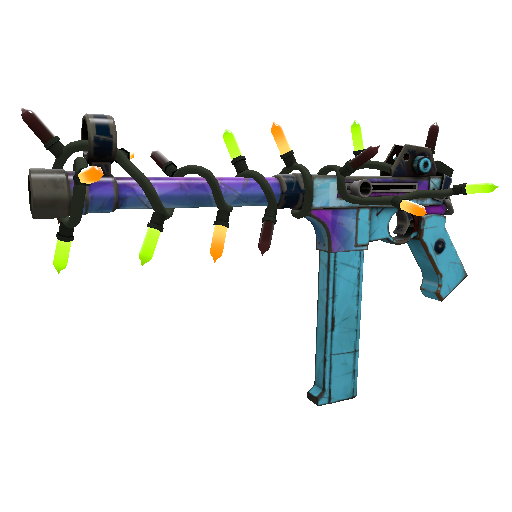 Festivized Specialized Killstreak Frozen Aurora SMG (Well-Worn)