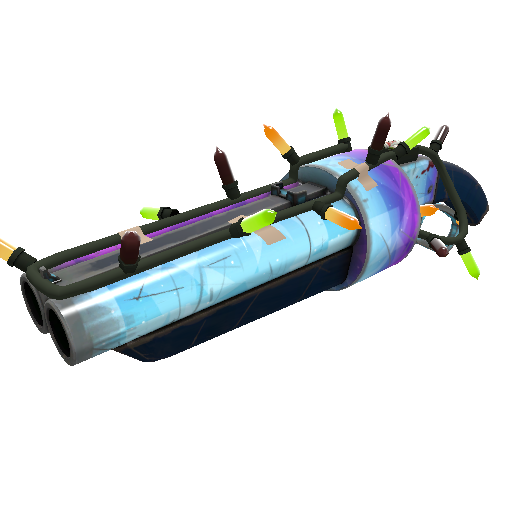 Strange Festivized Specialized Killstreak Frozen Aurora Scattergun (Field-Tested)