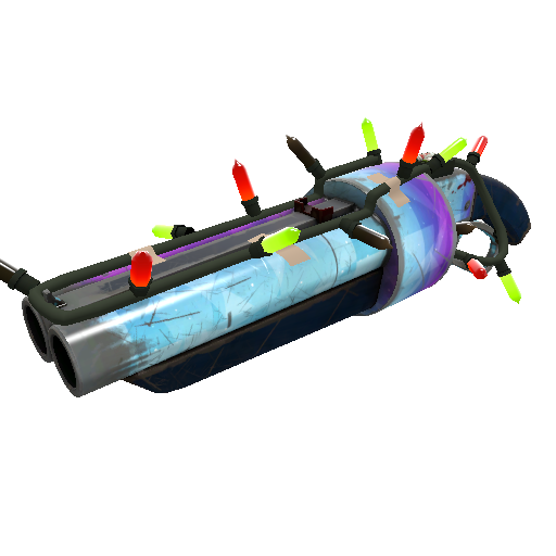 Strange Festivized Frozen Aurora Scattergun (Well-Worn)