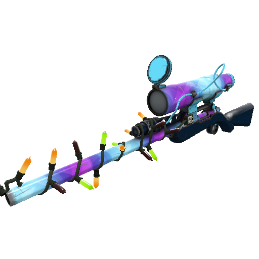 Festivized Frozen Aurora Sniper Rifle (Field-Tested)
