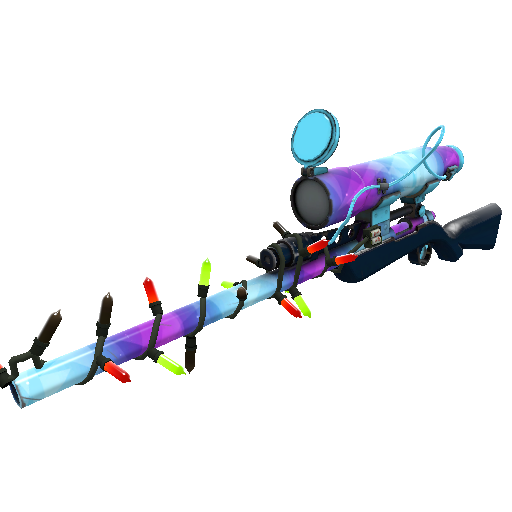 Festivized Specialized Killstreak Frozen Aurora Sniper Rifle (Minimal Wear)