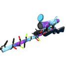 Strange Festivized Professional Killstreak Frozen Aurora Sniper Rifle (Minimal Wear)
