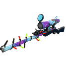 Strange Festivized Frozen Aurora Sniper Rifle (Well-Worn)