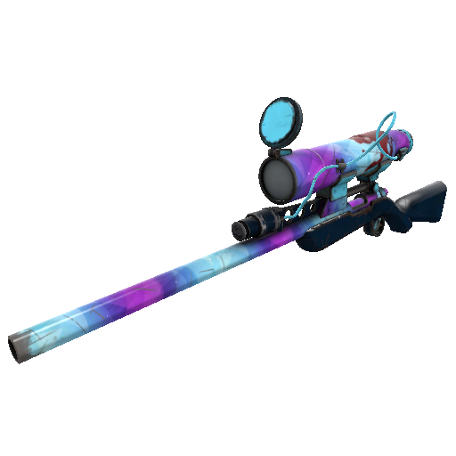 Frozen Aurora Sniper Rifle (Well-Worn)