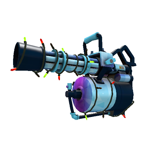 Festivized Specialized Killstreak Frozen Aurora Minigun (Factory New)