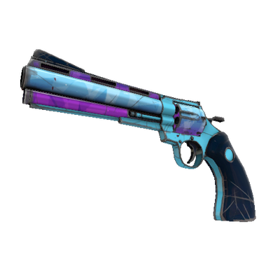 Strange Killstreak Frozen Aurora Revolver (Field-Tested)