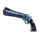 Frozen Aurora Revolver (Battle Scarred)