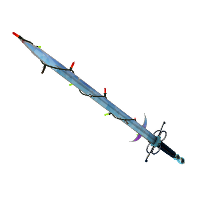 Strange Festivized Specialized Killstreak Frozen Aurora Claidheamh Mòr (Field-Tested)