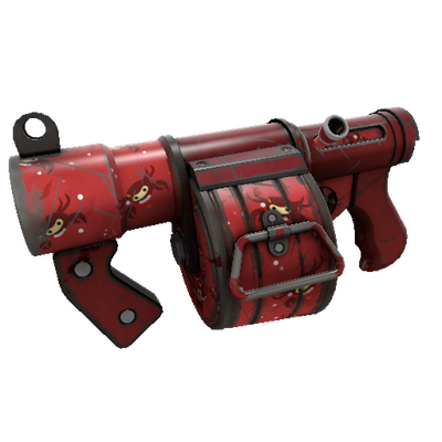 Strange Smissmas Spycrabs Stickybomb Launcher (Well-Worn)