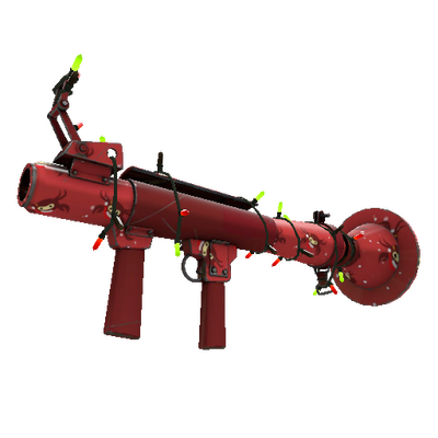 Unusual Festivized Killstreak Smissmas Spycrabs Rocket Launcher (Minimal Wear)