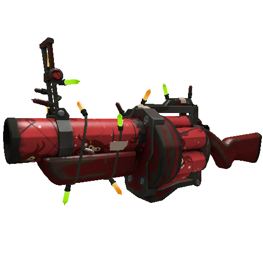 Strange Festivized Specialized Killstreak Smissmas Spycrabs Grenade Launcher (Well-Worn)