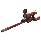 Strange Smissmas Spycrabs Sniper Rifle (Battle Scarred)