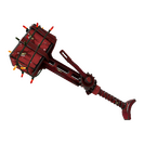 Strange Festivized Professional Killstreak Smissmas Spycrabs Powerjack (Well-Worn)