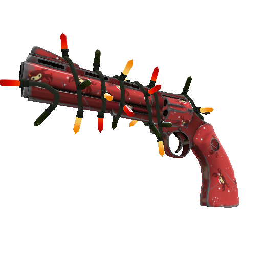 Strange Festivized Smissmas Spycrabs Revolver (Field-Tested)