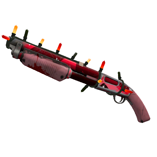 Strange Festivized Snowflake Swirled Shotgun (Well-Worn)