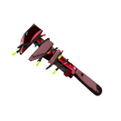 Strange Festivized Snowflake Swirled Wrench (Minimal Wear)