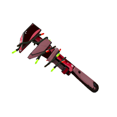 Strange Festivized Snowflake Swirled Wrench (Minimal Wear)